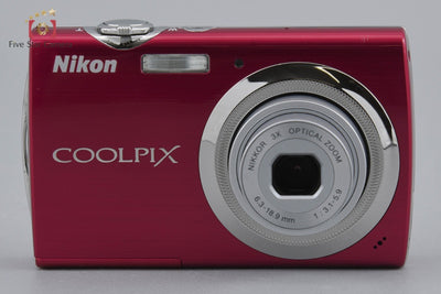 【中古】Nikon ニコン COOLPIX S230 ローズレッド コンパクトデジタルカメラ