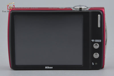 【中古】Nikon ニコン COOLPIX S230 ローズレッド コンパクトデジタルカメラ