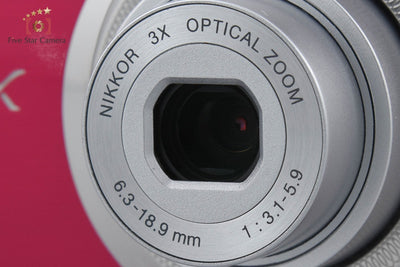 【中古】Nikon ニコン COOLPIX S230 ローズレッド コンパクトデジタルカメラ