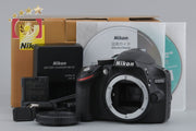 Used: Nikon D3200 Black Digital SLR Camera with Original Box