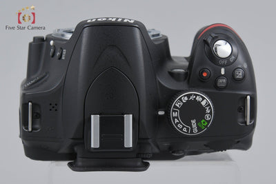 Used: Nikon D3200 Black Digital SLR Camera with Original Box