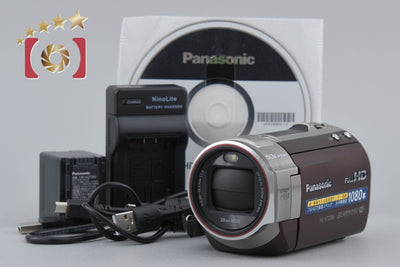 【中古】Panasonic パナソニック HC-V720M ブラウン デジタルハイビジョンビデオカメラ