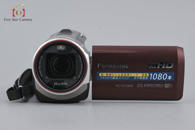 【中古】Panasonic パナソニック HC-V720M ブラウン デジタルハイビジョンビデオカメラ