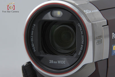 【中古】Panasonic パナソニック HC-V720M ブラウン デジタルハイビジョンビデオカメラ