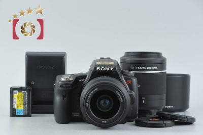 [Used] SONY Sony α33 SLT-A33Y Double Zoom Lens Kit, Low Shutter Count