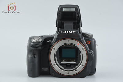 [Used] SONY Sony α33 SLT-A33Y Double Zoom Lens Kit, Low Shutter Count