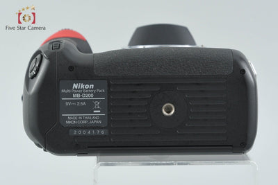 [Used] Nikon D200 + MB-D200 Multi-Power Battery Pack