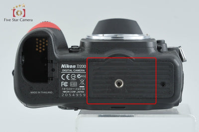 [Used] Nikon D200 + MB-D200 Multi-Power Battery Pack