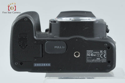 Used] PENTAX Pentax K-5 Black Digital SLR Camera