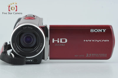 [Used] SONY Sony HDR-CX170 Red Video Camera
