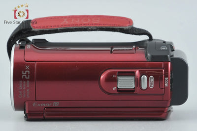 [Used] SONY Sony HDR-CX170 Red Video Camera
