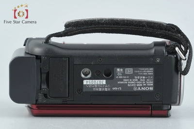 [Used] SONY Sony HDR-CX170 Red Video Camera