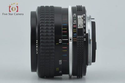 [Used] Nikon Ai NIKKOR 28mm f/2.8