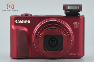 [Used] Canon PowerShot SX720 HS Red Compact Digital Camera