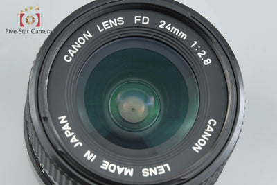 [Used] Canon New FD 24mm f/2.8