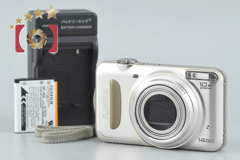 [Used] FUJIFILM FinePix T300 Champagne Gold Compact Digital Camera