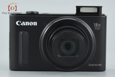 [Used] Canon PowerShot SX610 HS Black Compact Digital Camera