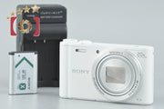 [Used] SONY Cyber-shot DSC-WX350 White Compact Digital Camera