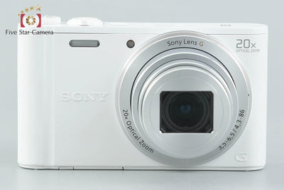 [Used] SONY Cyber-shot DSC-WX350 White Compact Digital Camera