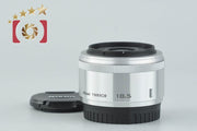 [Used] Nikon 1 NIKKOR 18.5mm f/1.8 Silver
