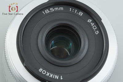 [Used] Nikon 1 NIKKOR 18.5mm f/1.8 Silver