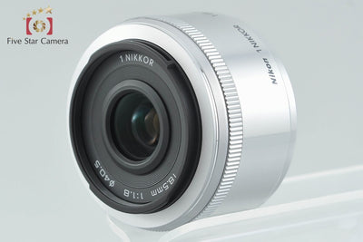 [Used] Nikon 1 NIKKOR 18.5mm f/1.8 Silver