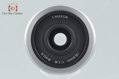 [Used] Nikon 1 NIKKOR 18.5mm f/1.8 Silver