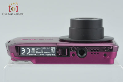 [Used] CASIO Casio EXILIM EX-Z330 Purple Compact Digital Camera