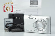 [Used] Nikon COOLPIX S3700 Silver Compact Digital Camera