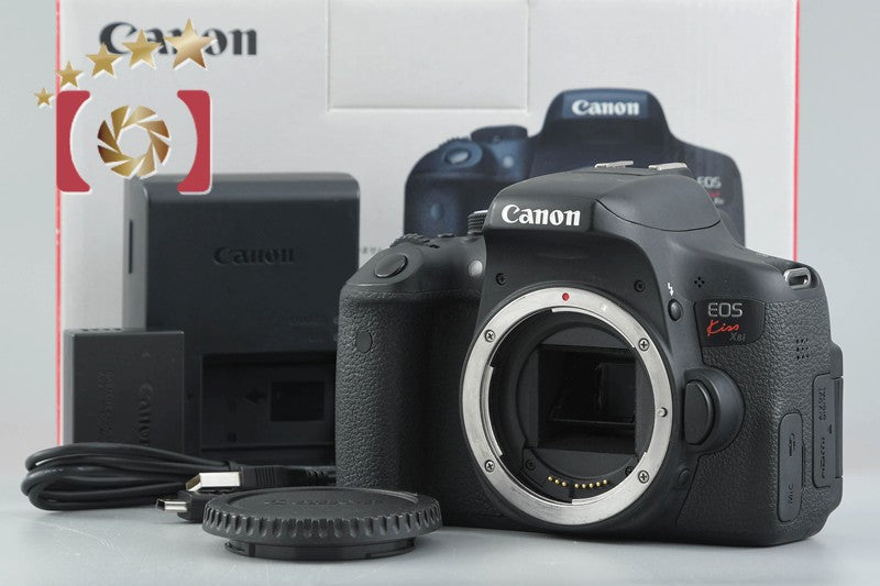 [Used] Canon EOS Kiss X8i Digital Single-Lens Reflex Camera with Original Box