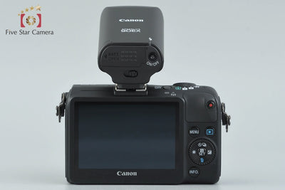 [Used] Canon EOS M2 Double Zoom Kit Black