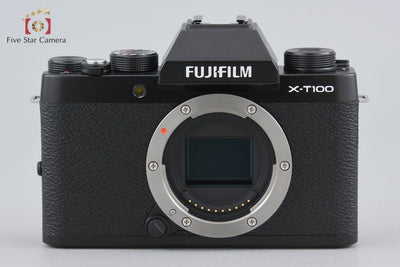 [Used] FUJIFILM X-T100 Double Zoom Lens Kit Black with Original Box