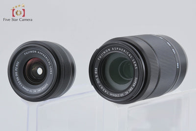 [Used] FUJIFILM X-T100 Double Zoom Lens Kit Black with Original Box