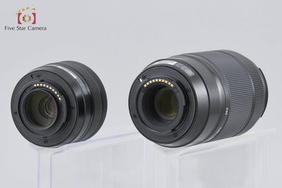 [Used] FUJIFILM X-T100 Double Zoom Lens Kit Black with Original Box