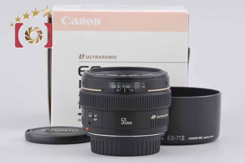 [Used] Canon EF 50mm f/1.4 USM with original box