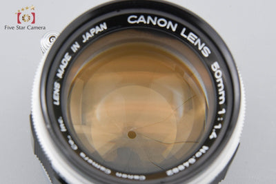 [Used] Canon 50mm f/1.4 L39 Leica Screw Mount