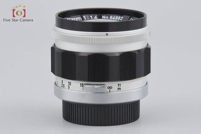 [Used] Canon 50mm f/1.4 L39 Leica Screw Mount