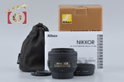 [Used] Nikon AF-S DX NIKKOR 35mm f/1.8 G with original box
