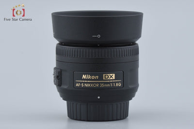 [Used] Nikon AF-S DX NIKKOR 35mm f/1.8 G with original box