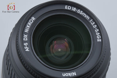 [Used] Nikon AF-S DX NIKKOR 18-55mm f/3.5-5.6 G II ED with original box