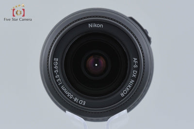 [Used] Nikon AF-S DX NIKKOR 18-55mm f/3.5-5.6 G II ED with original box