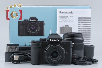 [Used] Panasonic LUMIX DC-G100DW Double Zoom Lens Kit with Original Box
