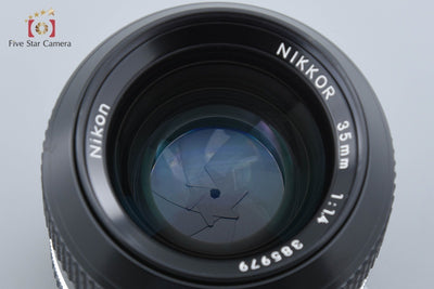 [Used] Nikon New NIKKOR 35mm f/1.4