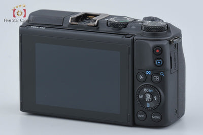 [Used] Canon EOS M3 Black Double Zoom Kit with Original Box