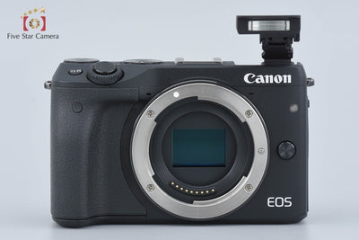 [Used] Canon EOS M3 Black Double Zoom Kit with Original Box