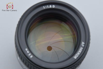[Used] Nikon AF NIKKOR 85mm f/1.8 D