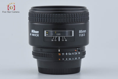 [Used] Nikon AF NIKKOR 85mm f/1.8 D