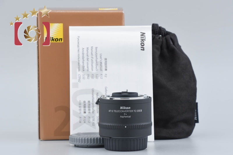 [Used] Nikon AF-S TELECONVERTER TC-20E III 2x Aspherical with Original Box