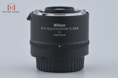 [Used] Nikon AF-S TELECONVERTER TC-20E III 2x Aspherical with Original Box