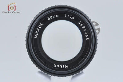 Used Nikon Ai-S NIKKOR 50mm f/1.4